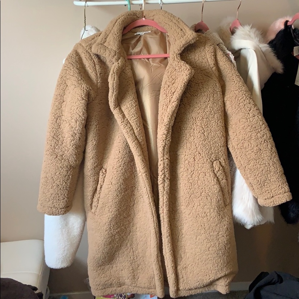 Teddy coat long